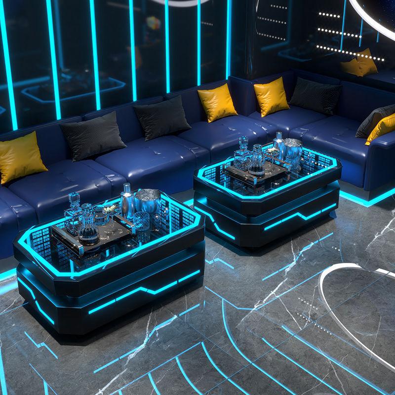 Bar Coffee Table KTV Coffee Table Technology KTV Special Table Luminous Abyss Table New Home Box