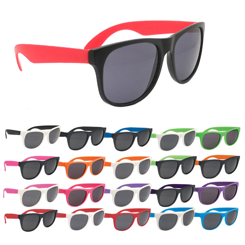 Cross-Border Best-Selling European and American Models Without Rice Nails Promotional Gift Sunglasses Manufacturers Wholesale Printable Logo Proofing