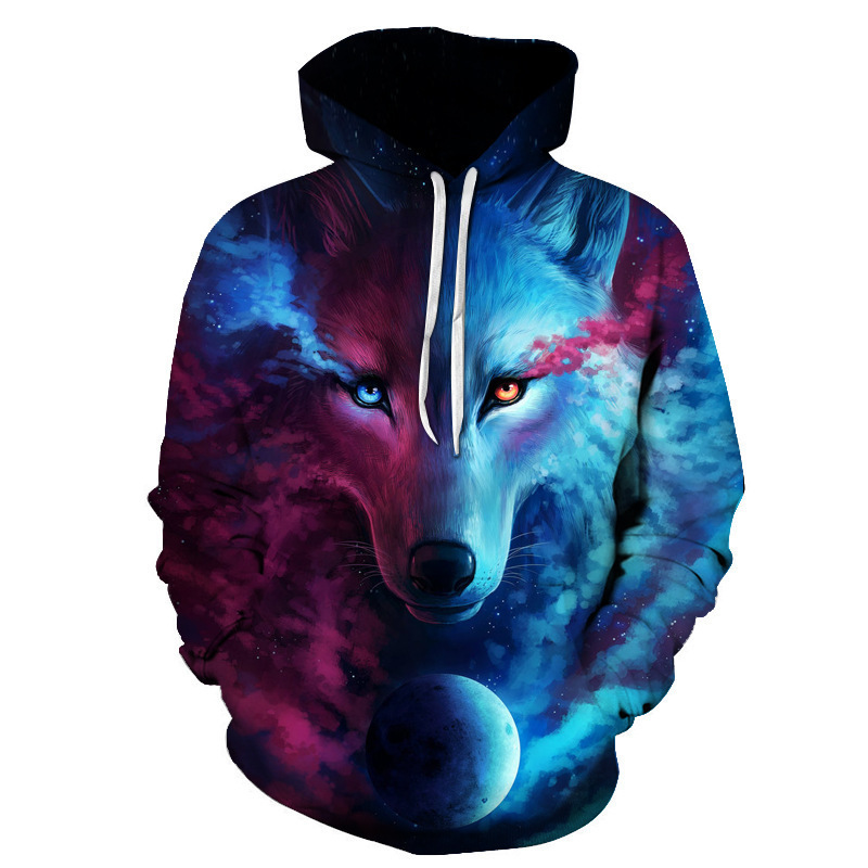 Factory Customized Free Proofing European Large Size Men's and Women's Hoodies Support Processing, Wholesale and Drop Shipping