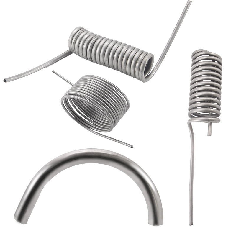 304 Elbow Coil Processing Evaporator Coil Serpentine Tube Heat Exchange Tube Stainless Steel Tube U-Shaped S-Shaped Tube Bending