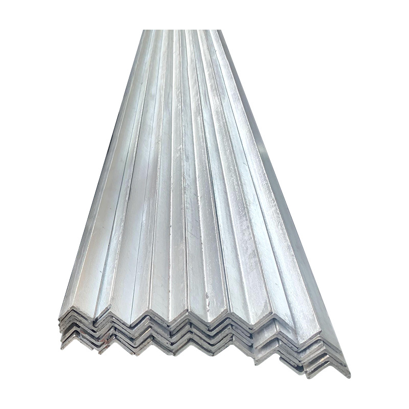 Spot wholesale galvanized angle steel hot rolled triangle iron processing punching cutting equilateral galvanized angle steel for construction