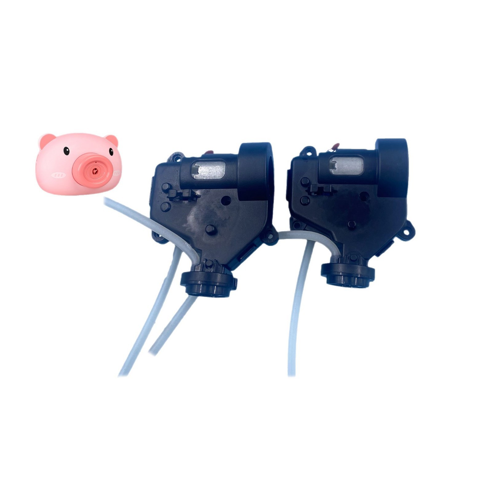 Cross-Border Popular Bubble Pig Movement Tooth Wheel Children's Electric Balance Car Toy Gun Tooth Box Bubble Machine Core Toy Accessories