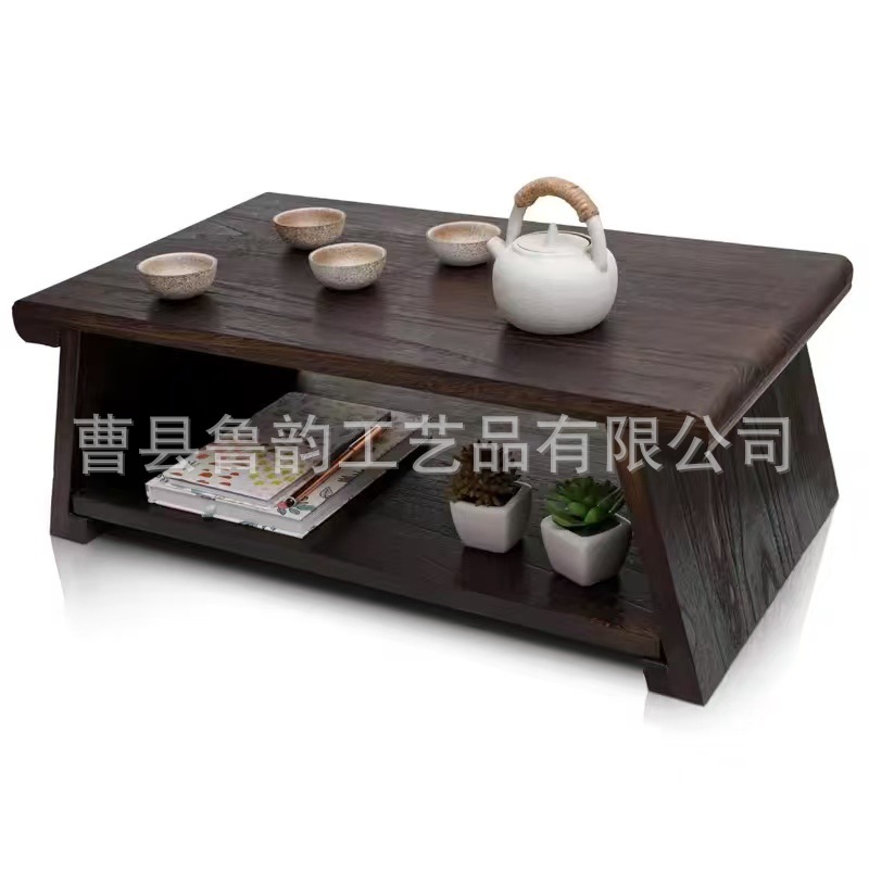 Деревянный стол для эркера складной стол канг домашний гостиная татами маленький стол для эркера низкий стол для сидения на балконе маленький чайный стол