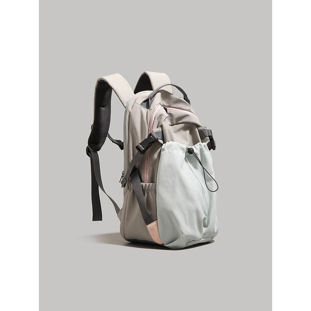 Nylon Cloth Backpack 2025 Fashionable Large Capacity Lightweight Backpack Junior High School Senior high school Student Schoolbag Short Distance Travel Bag