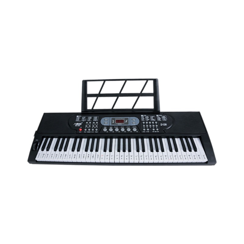 2025 Factory Direct Sales 61-Key Multi-Functional Beginner Kidsren's Digital Keyboard Piano Toy Music with Piano Stand
