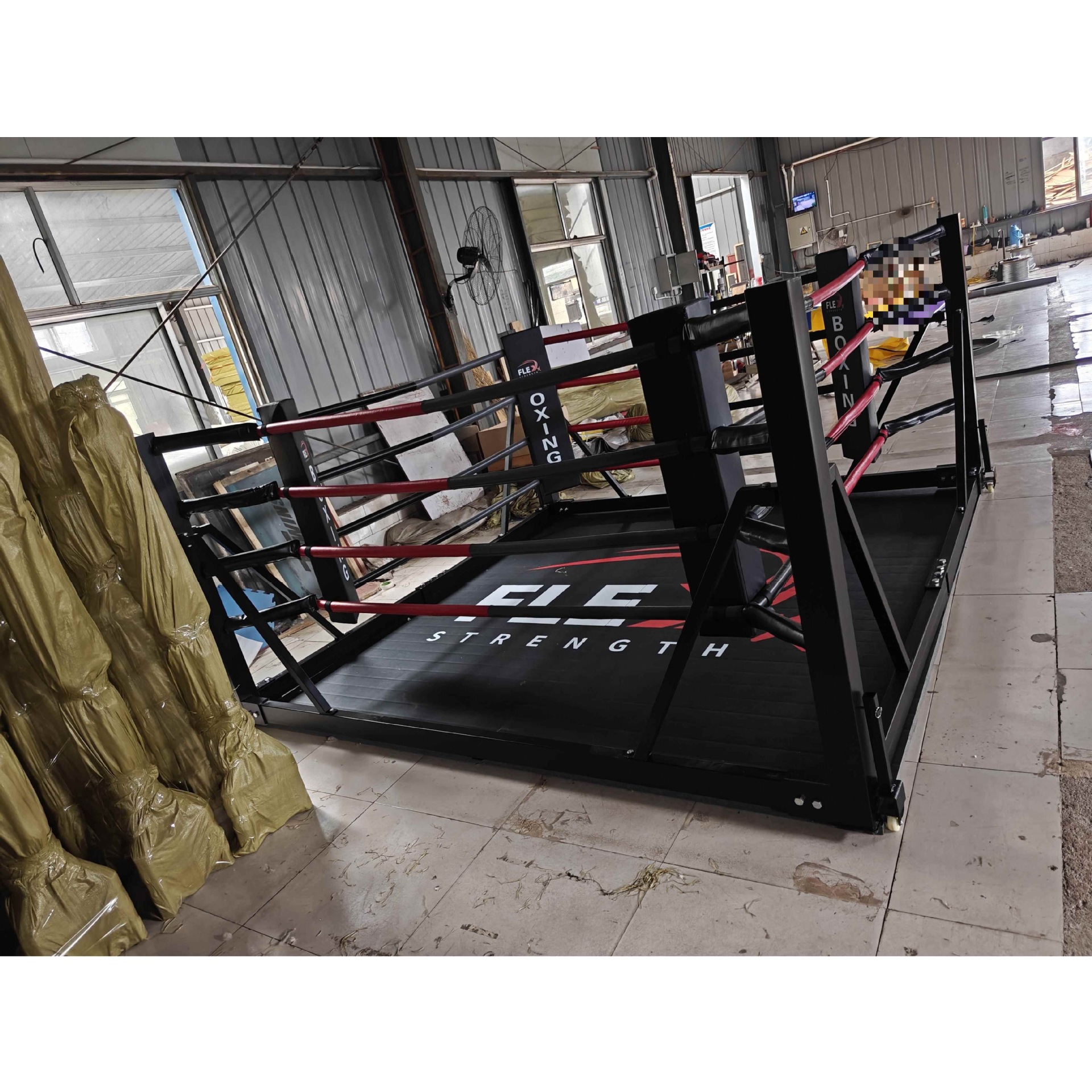 складной бокс ринг, муай тай соревнования бокс ринг, складной портативный складной бокс ринг