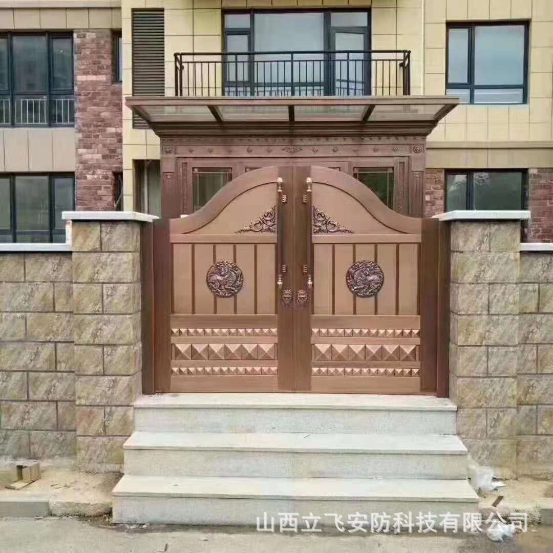 Shanxi, Inner Mongolia, Xinjiang, Shaanxi, Gansu, Ningxia, Qinghai, Henan, Hebei, House Cast Aluminum Doors and Copper Doors Factory Installed Nationwide