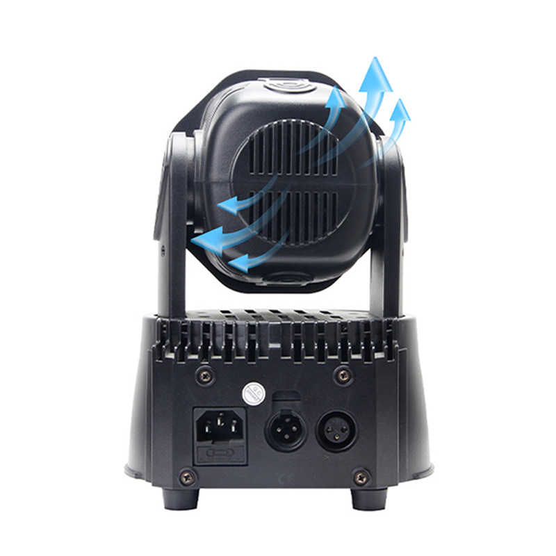 Dye Beam Pattern Moving Head Light Cross-Border Export Bar Spotlight Wedding Performance Atmosphere Stage Equipment Rotating Light