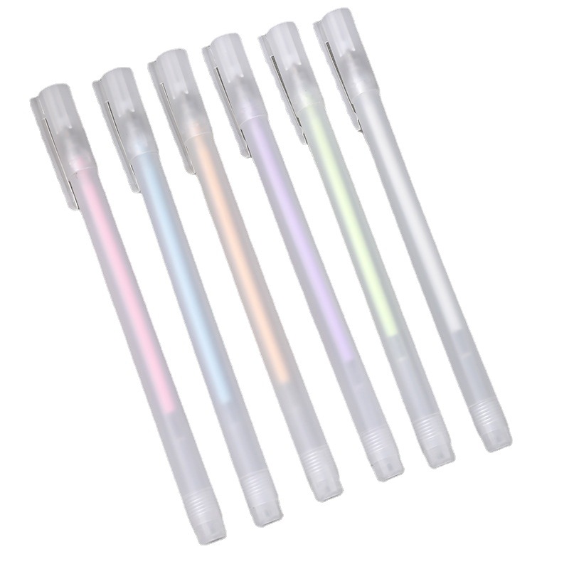 Macaroon color point glue pull-out cap Type 20 seconds quick-drying glue pen primary school student pen type hand account point glue pen wholesale