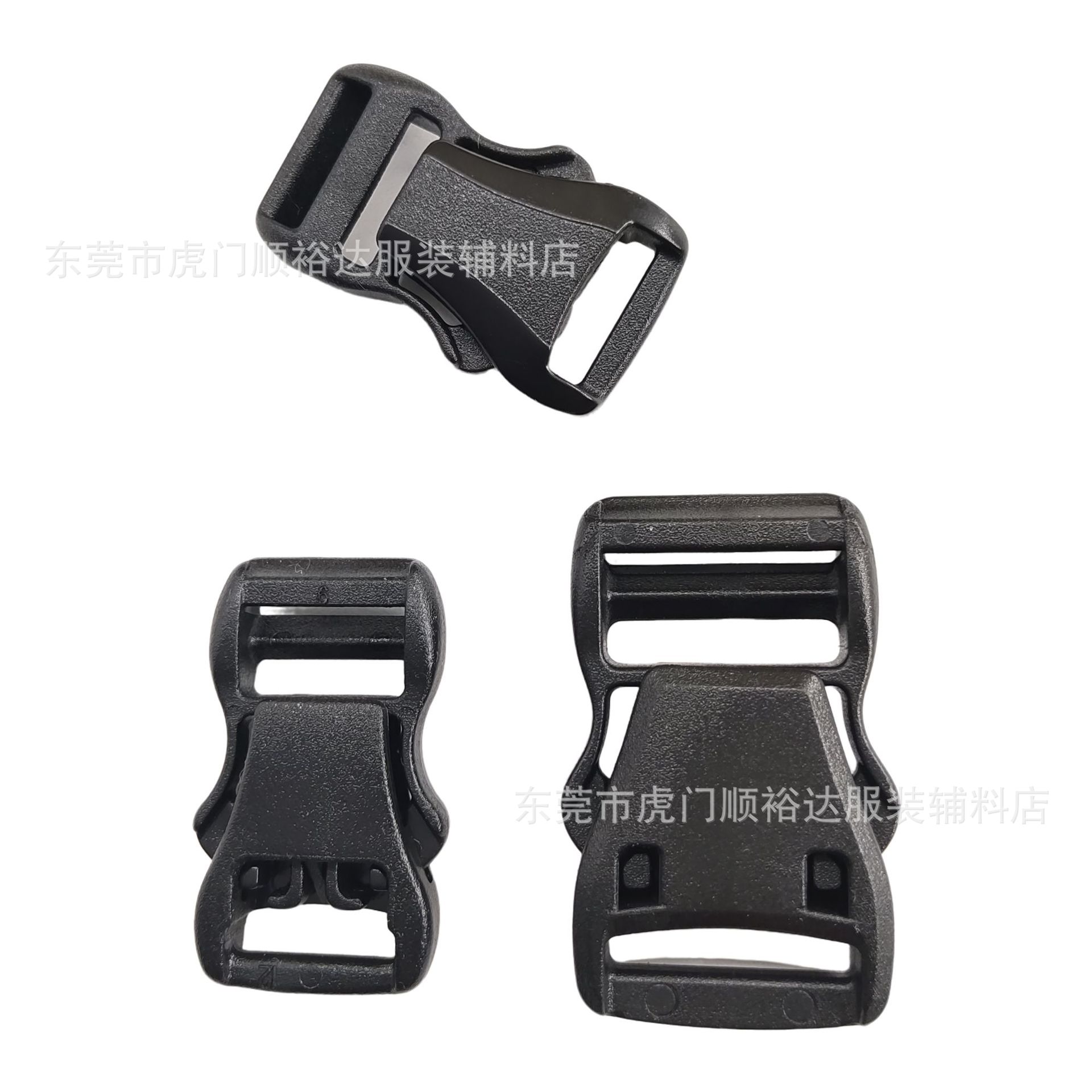 In-Stock 3-Point Plastic Buckle Anti-Pinch Outdoor Gear Plastic Buckle 10mm Mountaineering Backpack Buckle