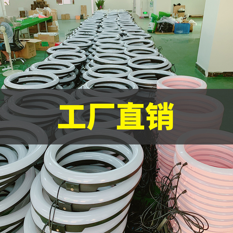 Three-color live light 6 inch 8 inch 10 inch 12 inch 1314 inch 18 inch 22 inch photography beauty light ring light