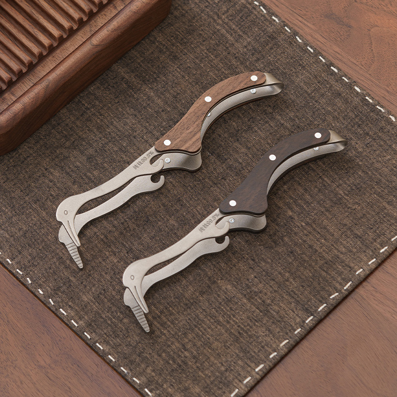 Чистый титановый зажим для чая, высококачественные аксессуары для чайного набора, зажим для чашки, аксессуары для чайной церемонии