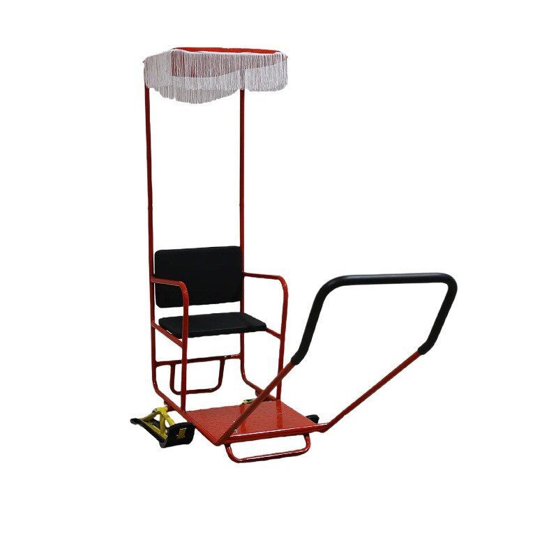 Indoor and Outdoor Ice and Snow World Unpowered Amusement Equipment Ice Rickshaw Ice Fun Car Snow Dragon Boat Ice Car