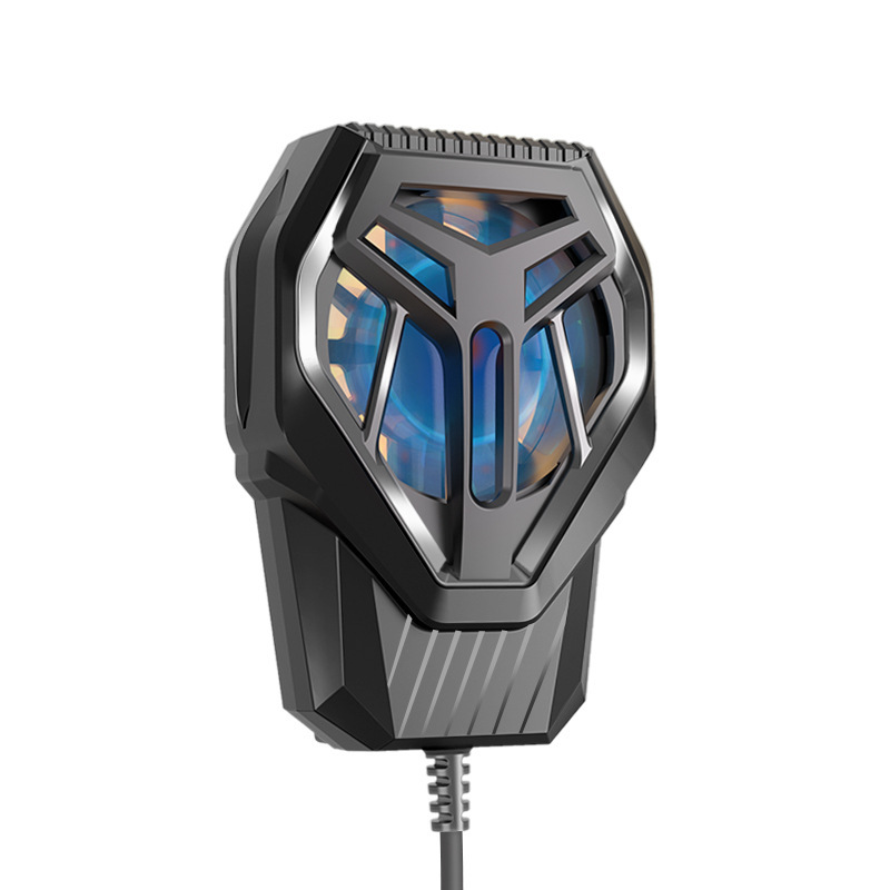 New S10 Mobile Phone Radiator for Rapid Cooling, Game Live Streaming, Back Clip Cooling Artifact, Suitable for Apple and Android