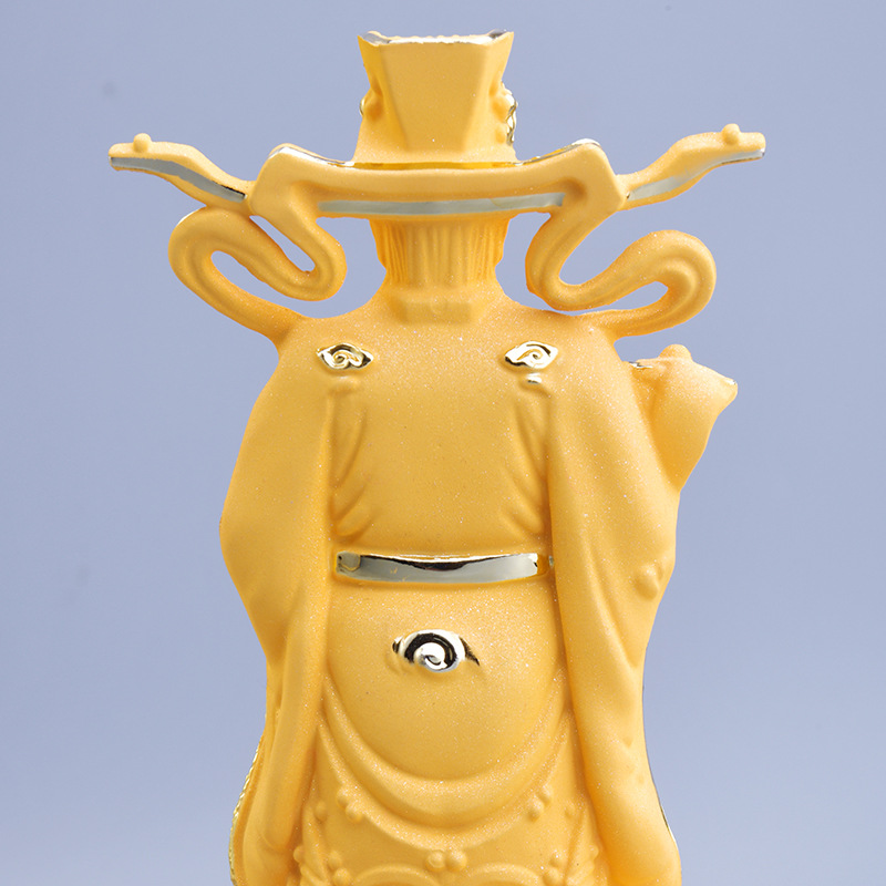 Classic Hot-Selling Velvet Gold New Ribbon Ribbon God of Wealth Ornaments to Attract Wealth 4S Store Insurance Company Event Promotion Gifts