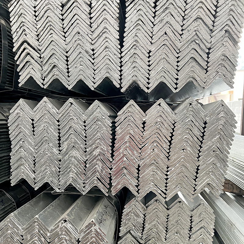 In-Stock National Standard Q355B Galvanized Angle Steel 4×4 Thickened Perforated Universal Angle Iron 50X50 Hot-Rolled Equal-Sided Triangle Iron