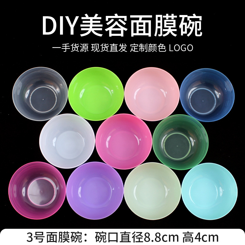 Mask Application Tool 3 # Mask Bowl, Mask Mixing Stick, Makeup Bowl, Plastic Bowl, Plastic Stick, Scraper Board, Beauty Mixing Bowl Spoon