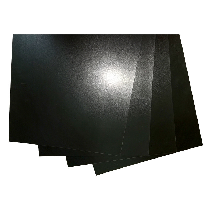 Luggage lining PP sheet plastic electronic partition frosted PP board plastic sheet flame retardant PP sheet black PP sheet