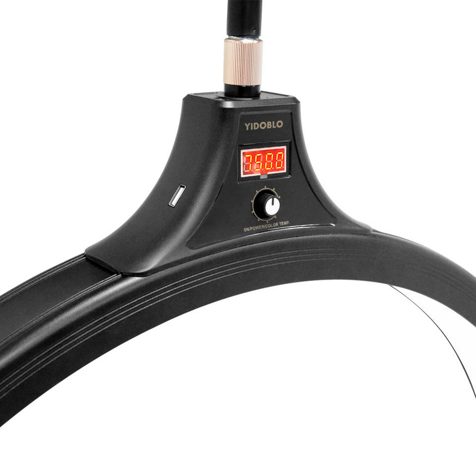 Half-Moon Lamp, Embroidery Lamp, Beauty Lamp, Manicure, Embroidery, Eyelashes, Portable Led Eyebrow Tattoo Lamp, U-Shaped Floor-Standing Fill Light