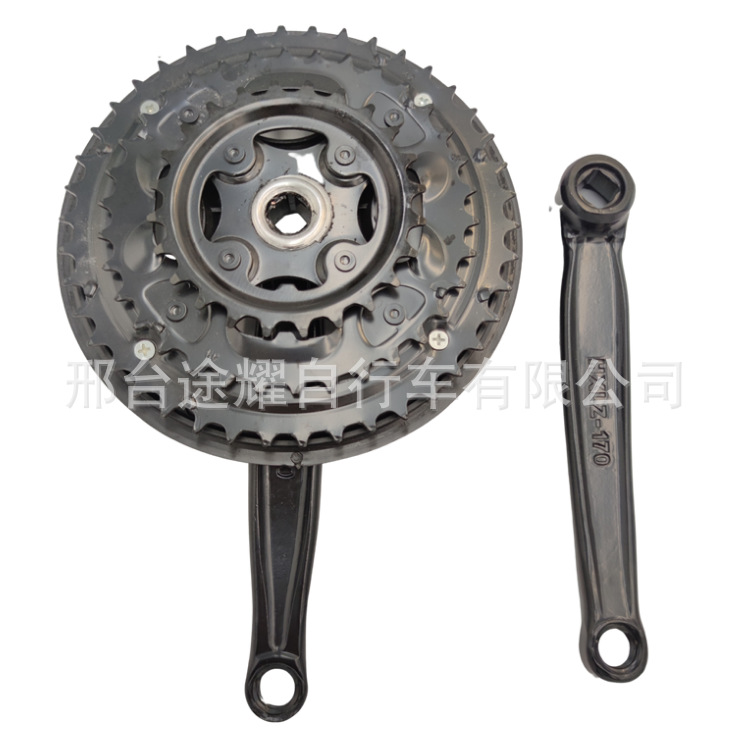 Factory wholesale mountain bike tooth wheel wheel sprocket tooth wheel aluminum alloy crank wheel 3 pieces 21-24 speed