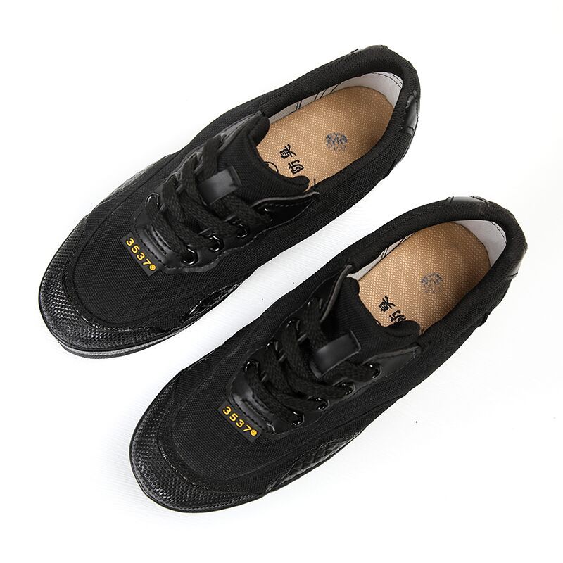 Genuine 3537 Jiefang Shoes for Men and Women, Labor Protection Shoes, Outdoor Hiking Shoes, Sneakers, Construction Site Rubber Shoes, Work Canvas Shoes