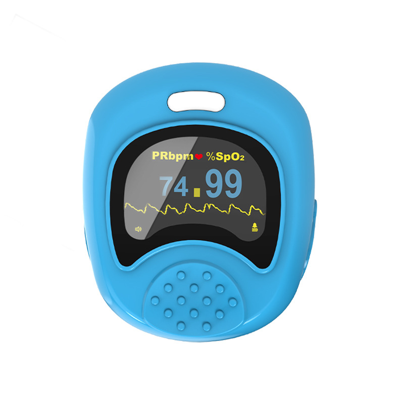 Kangtai Customized Finger Clip Oximeter Kidsren's Blood Oxygen Saturation Detector Cartoon Medical Oximeter