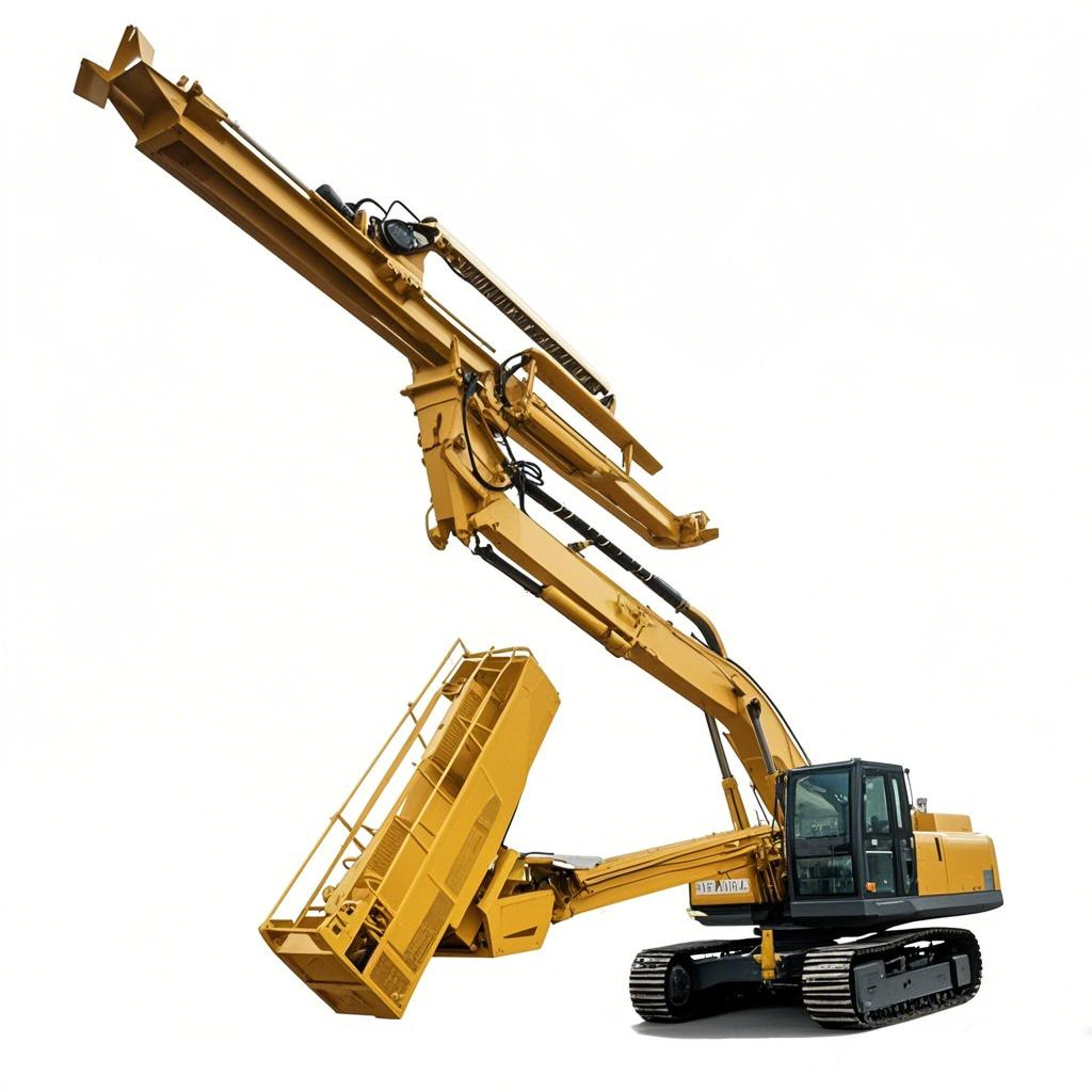 Mountain Engineering Photovoltaic Piling Machine, Pit Reinforcement Tunnel Rock Drilling Machine, Wheeled Slope Support Tunnel Drilling Machine