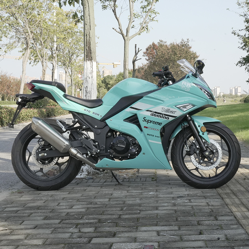 Little Ninja's New Cross-Border Export Motorcycle, Outdoor Motorcycle, Dragon Sports Car, Road Imitation Racing Car, Licensed Fuel Vehicle