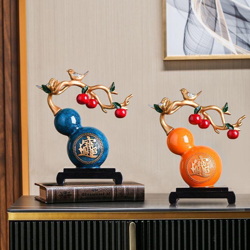 New Chinese Style Everything goes well with gourd ornaments relaxation feeling new house housewarming gift study porch wine cabinet decorations
