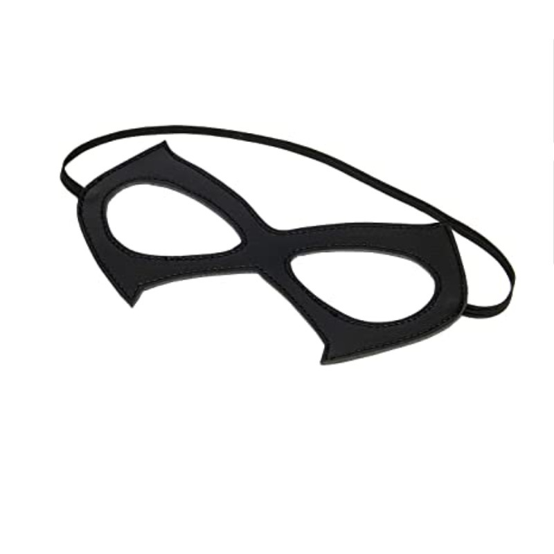 Cross-Border Spot Halloween Costume Leather Mask Cosplay Props Masquerade Party Mask Catwoman Mask