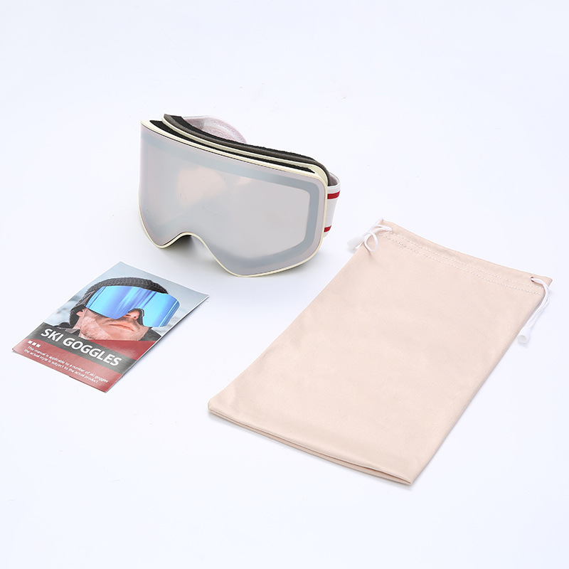 Wholesale large frame snow goggles cross-border foreign trade adult ski goggles outdoor glasses large field of view can be card near-sight glass/HX14