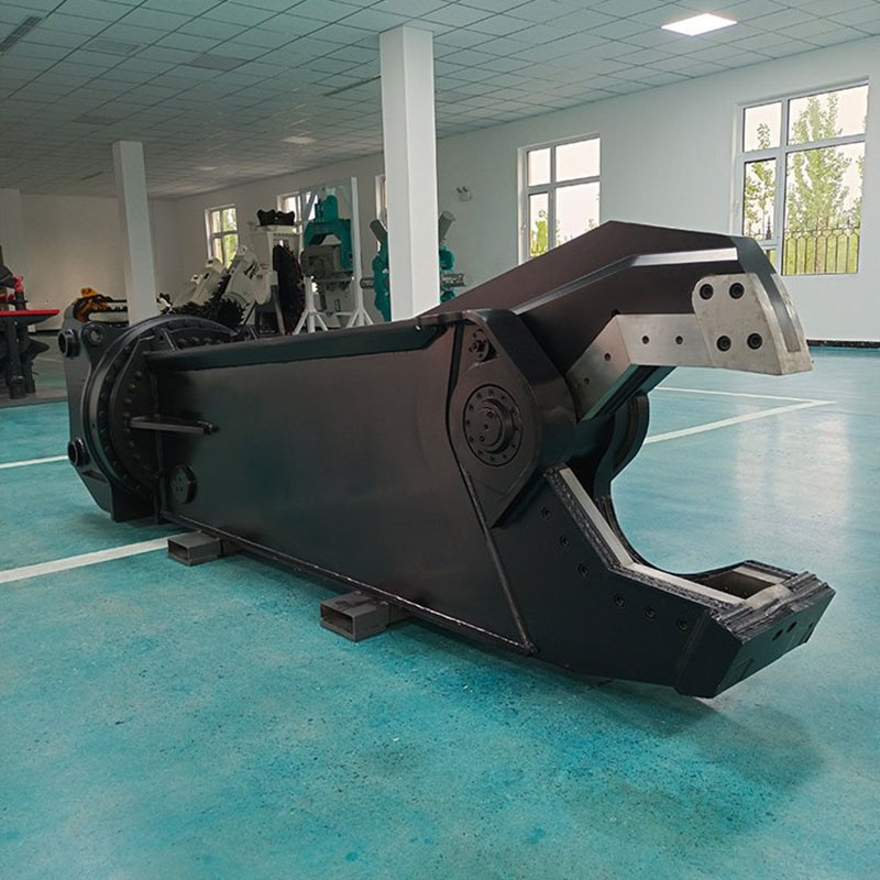 Excavator Retrofit Hydraulic Chickbill Shears Reinforced Concrete Wall Chickbill Pliers Steel Old Metal Demolition Shears