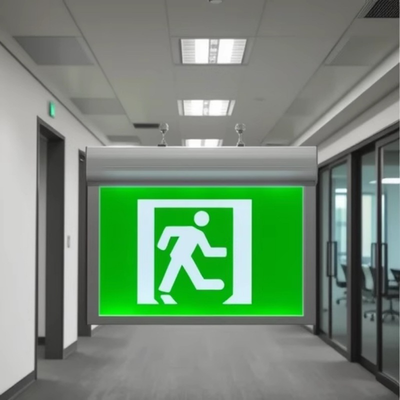 Vietnam Foreign Trade Emergency Indicator Light Community Corridor Fire Evacuation Sign Cross-Border Safety Exit Indicator Light