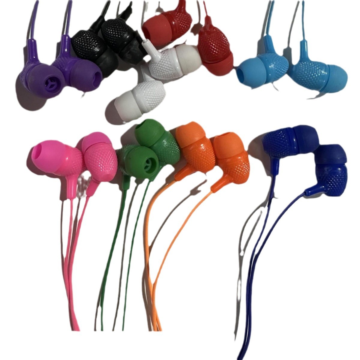 Cross-Border Manufacturer Macaron In-Ear Mp3 Headphones Support Dropshipping and Package Delivery