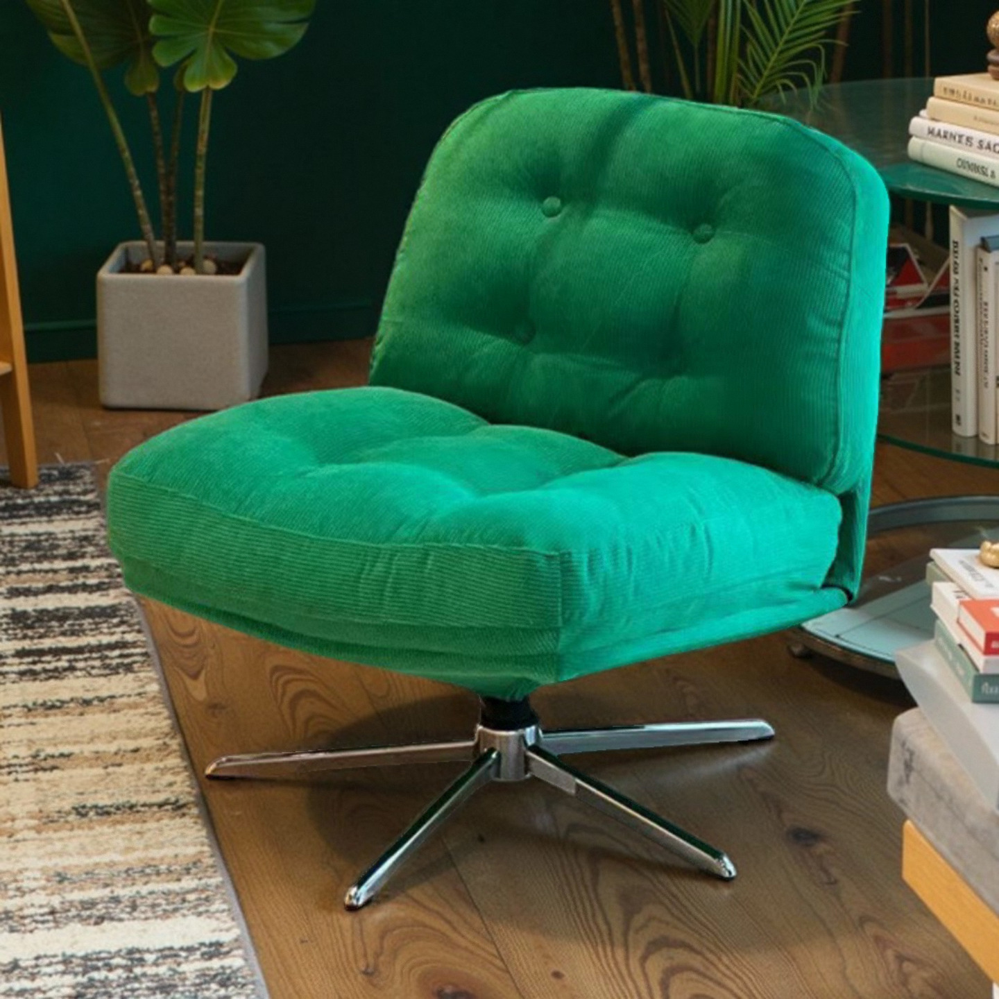 Кресло интернет-знаменитости с вращением, подъемное, для гостиной, балкона, вторичное кресло для отдыха