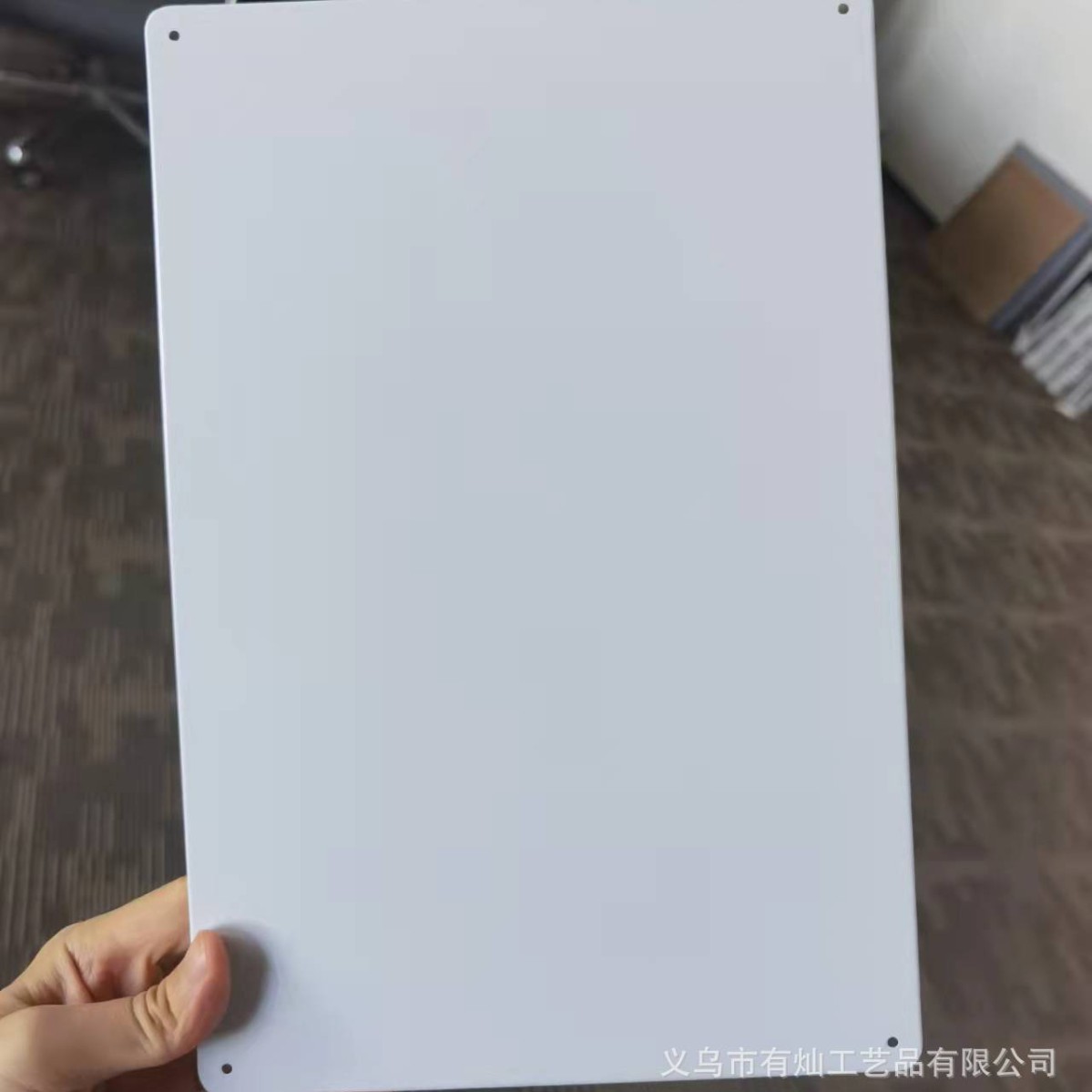 оптовая продажа ретро американская листовая металлографическая картина пустая доска жестяная пластина пустой алюминиевый лист железный лист картина пустой лист металлографическая картина