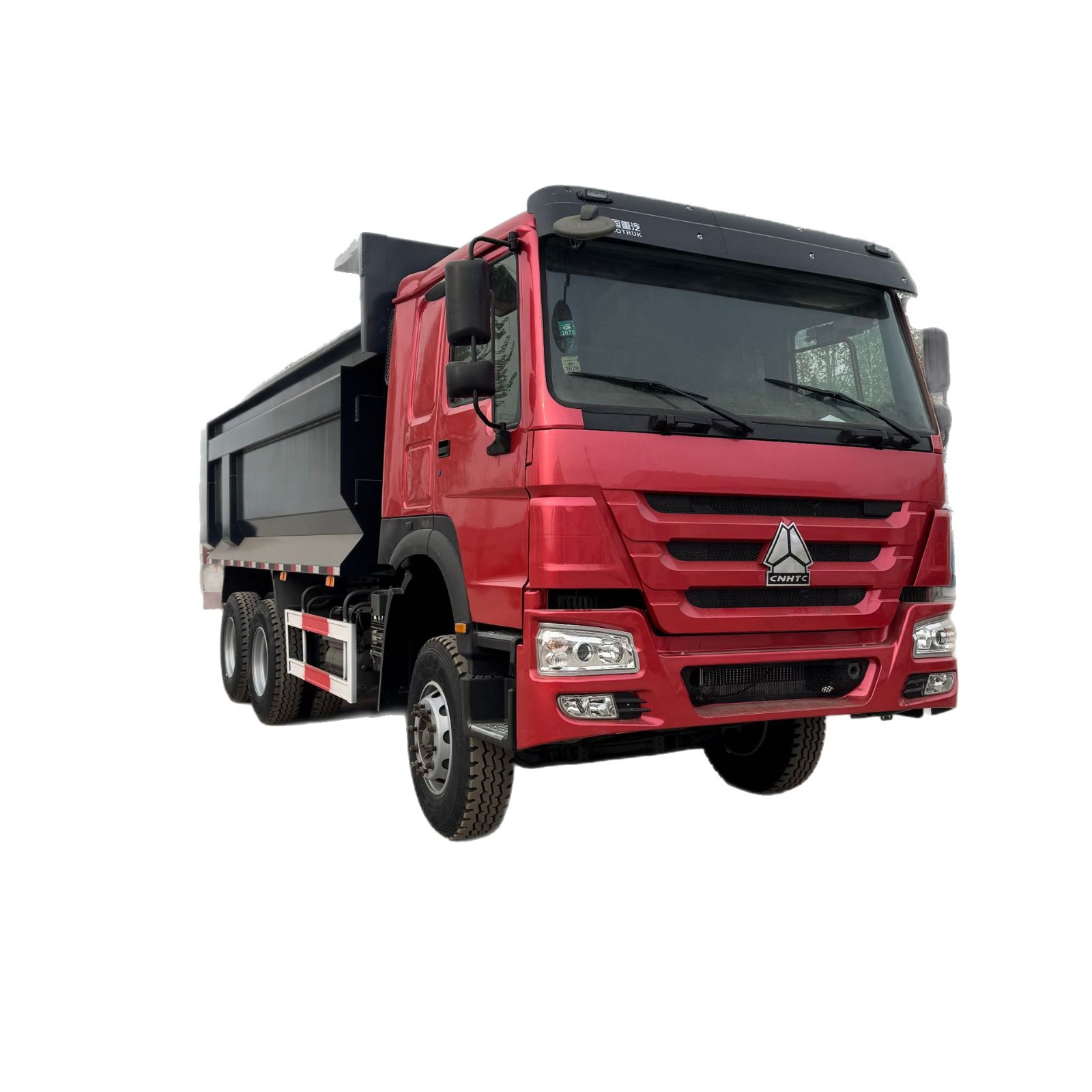 Export Africa Sinotruk Howo Rear Eight-Wheel Dump Truck National Three 371 Horsepower Haowo Dump Truck Heavy-Duty Truck