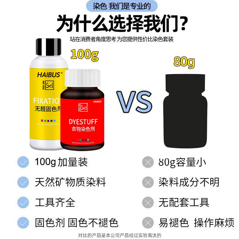 Dye Clothes Dye Genuine Special Non-Fading Black Clothing Repair Restoration Renovation Recovery Agent