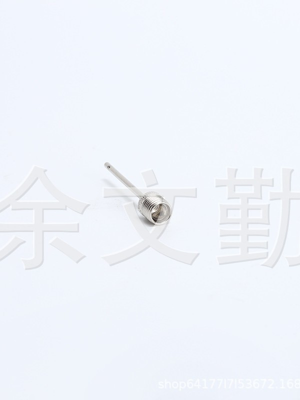 Factory direct American inflatable needle with hole metal needle football inflatable needle basketball inflatable needle ball needle air needle iron needle