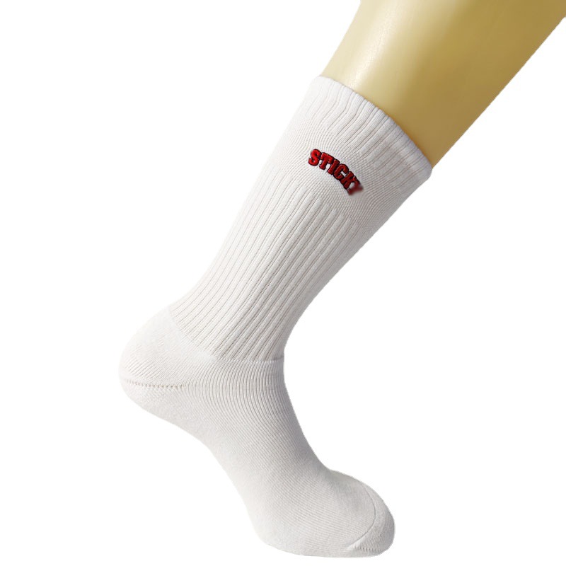 Customized Socks with Pictures and Samples, Small Batch Customization, Custom Logo, High-Quality Sports Socks, European and American Cross-Border Socks