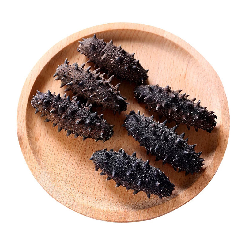 Deep Sea Pure Light Dried Dalian Sea Cucumber Dry Goods One Piece Starting Batch Liaocheng Light Dried Ginseng Bulk Wholesale Sea Cucumber Gift Box
