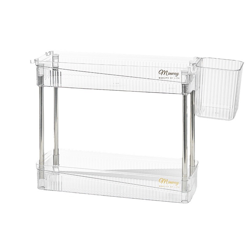 Kitchen Rack Countertop Toilet Bathroom Multi-layer Storage Rack Living Room Bedroom Snacks Sundries Organize Storage Box