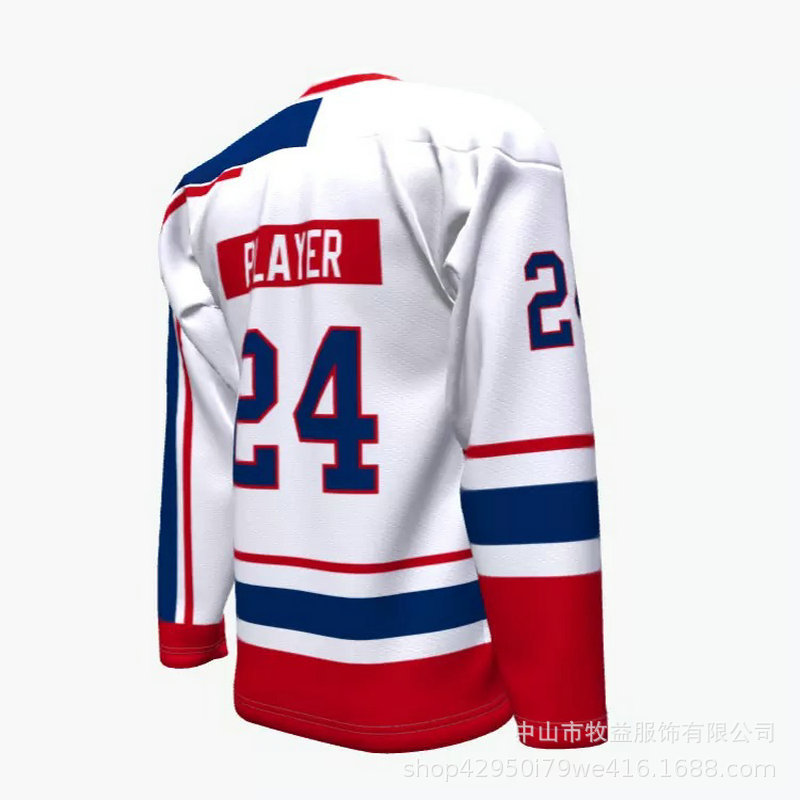 Ice hockey suit custom sublimation printing hockey sportswear club team match suit support LOGO customization
