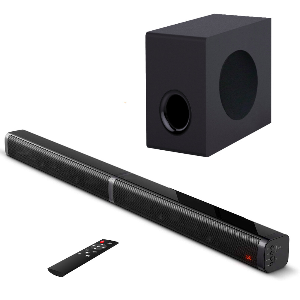 soundbar Bluetooth Speaker 2022 New Home Theater TV Audio Subwoofer Echo Wall Speaker