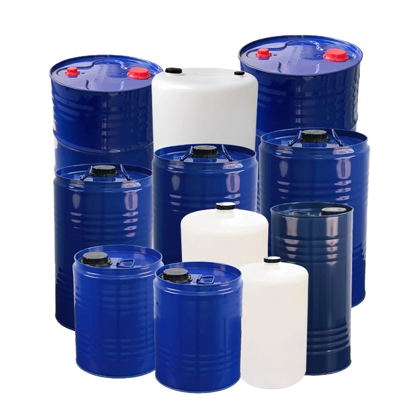 20L-200L Hdpe Lined Plastic Iron Drum, Round with Lid, 20L 25L 30L 50L Steel-Plastic Composite Lid, for Pharmaceutical and Chemical Industries