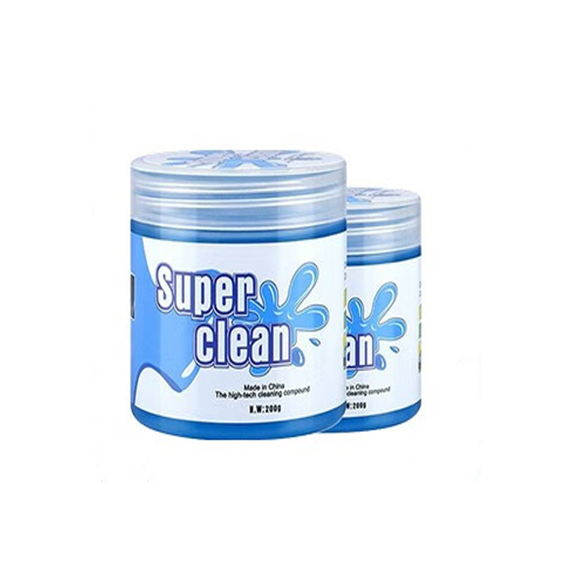 Car cleaning soft glue black technology multi-function car cleaning artifact gap interior mud dust suction dust sticky glue