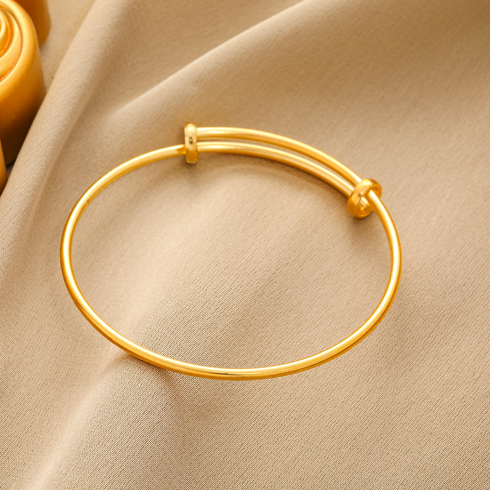 Xiaohongshu's Same Style Coil Activity Bracelet, Adjustable, Simple, Fashionable and Versatile Girl's Bracelet Jewelry