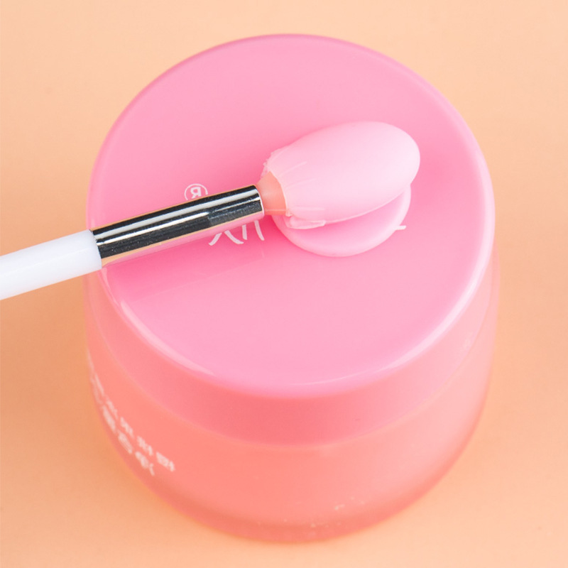 Silicone lip brush mini with suction cup lip mask brush makeup brush lip glaze portable lipstick makeup brush makeup tools