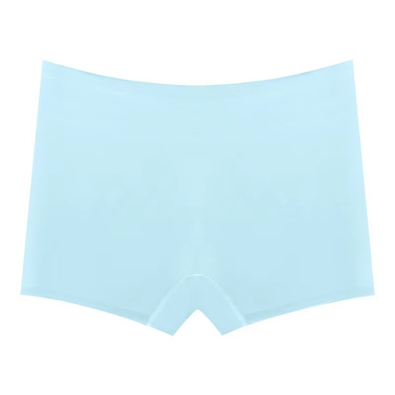 Ice Silk Traceless Thin Breathable Anti-Dusk Safety Pants Women's plus size Boxer Pants Cotton Inner Crotch Boxer Panties Women