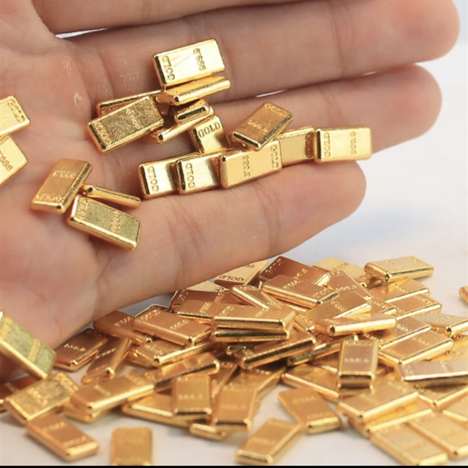 Тонкие украшения, один грамм, имитация маленьких золотых орнаментов для домашнего декора, рог изобилия и т.д.
